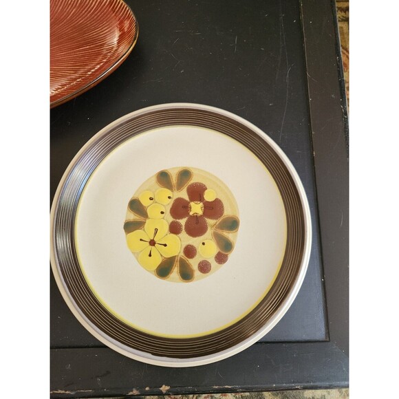 Noritake Folkstone Silk Road 8502 Round Serving Plate, 12 3/8" W Vintage - Picture 1 of 5